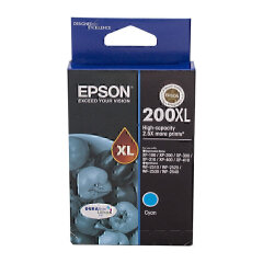 Epson 200XL Cyan High Yield Ink Cartridge Image