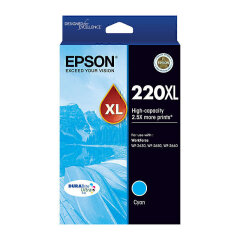 Epson 220XL Cyan High Yield Ink Cartridge Image