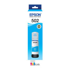 Epson T502 Cyan Ink Bottle Image