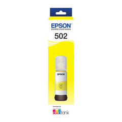 Epson T502 Yellow Ink Bottle Image