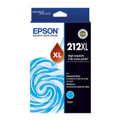 Epson 212XL Cyan High Yield Ink Cartridge Image