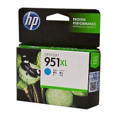 HP 951XL Cyan High Yield Ink Cartridge Image