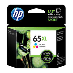HP 65XL Tri-Colour High Yield Ink Cartridge Image
