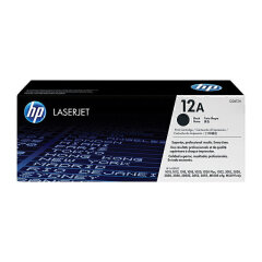 HP 12A Black Toner Image