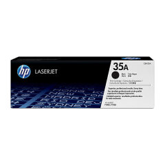 HP 35A Black Toner Image