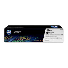 HP 126A Black Toner Image