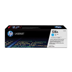 HP 128A Cyan Toner Image