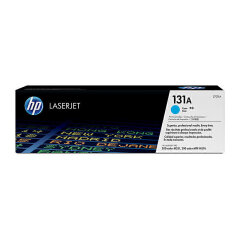 HP 131A Cyan Toner Image
