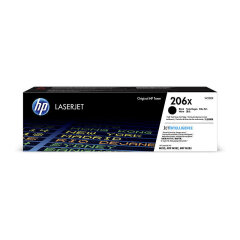 HP 206X Black High Yield Toner Image