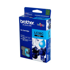 Brother LC38C Cyan Ink Cartridge Image