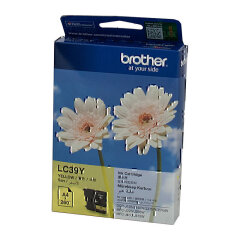 Brother LC39Y Yellow Ink Cartridge Image