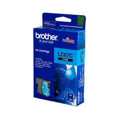 Brother LC67C Cyan Ink Cartridge Image