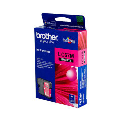 Brother LC67M Magenta Ink Cartridge Image