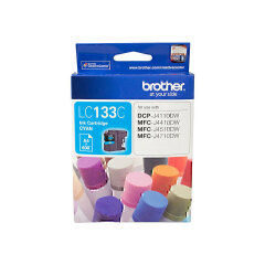 Brother LC133C Cyan Ink Cartridge Image