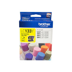 Brother LC133Y Yellow Ink Cartridge Image