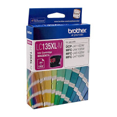 Brother LC135XLM Magenta High Yield Ink Cartridge Image