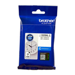 Brother LC3329XLC Cyan High Yield Ink Cartridge Image